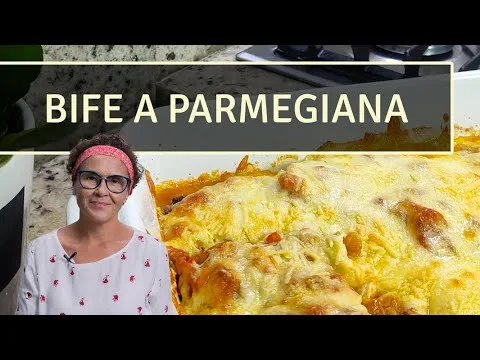 Bife a Parmegiana no Forno com Molho Caseiro