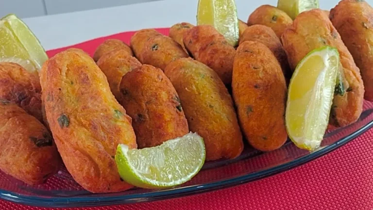 Bolinho de Bacalhau com Batata Crocante e Sequinha