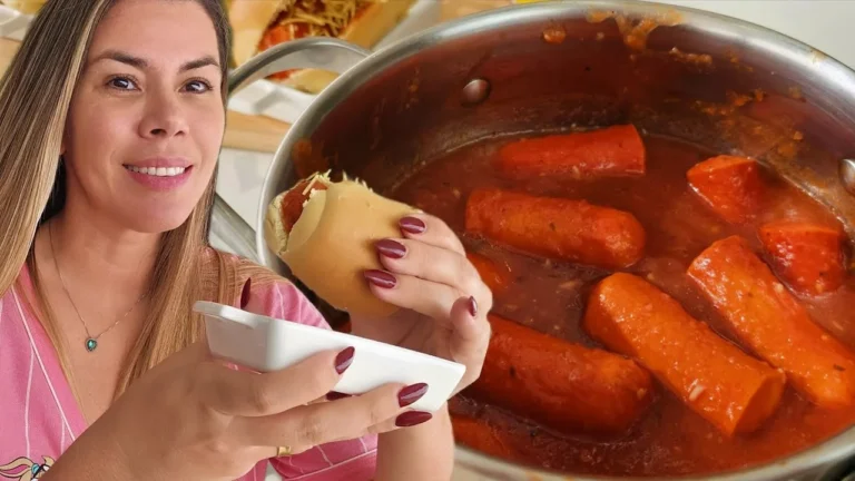 Cachorro-Quente de Festa com Molho Caseiro