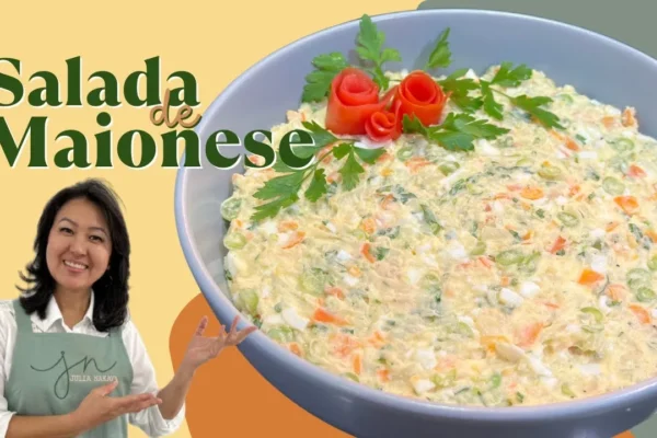 Clássica Salada de Maionese com Batata, Ovo e Vagem