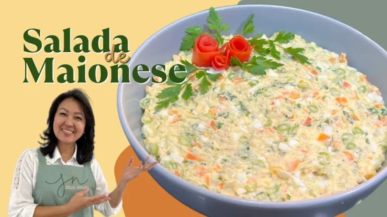 Clássica Salada de Maionese com Batata, Ovo e Vagem