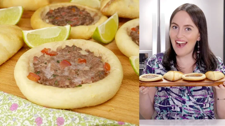 Esfiha de Carne Aberta e Fechada com Massa Macia