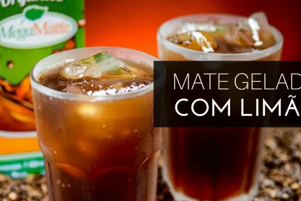 Mate Gelado com Limão Carioca Refrescante