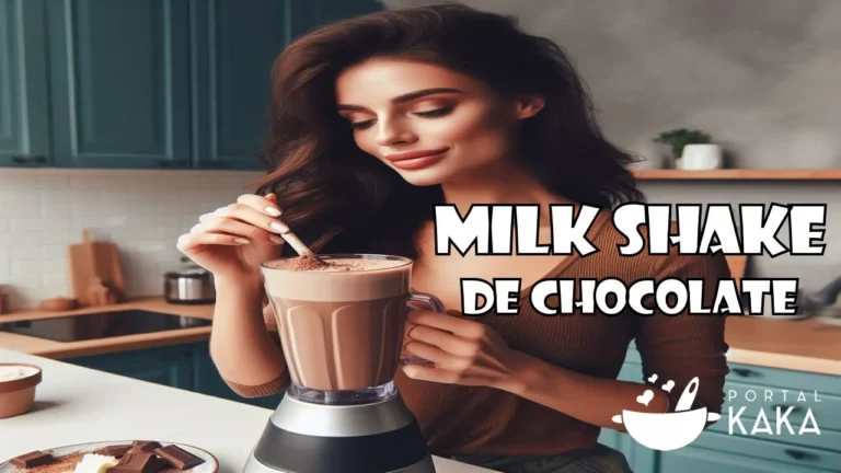 Milk-shake de Chocolate Cremoso com Sorvete