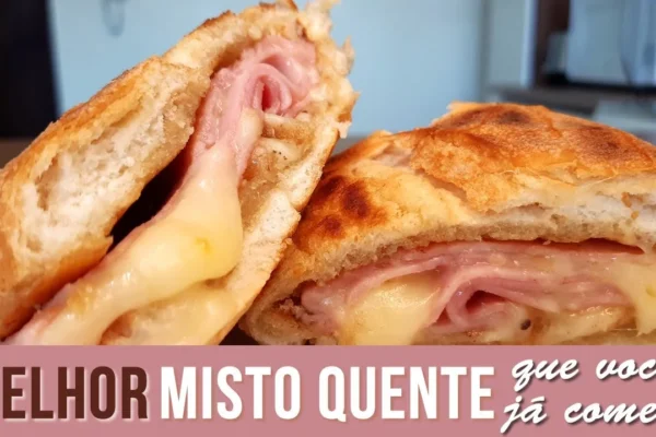 Misto Quente de Padaria com Queijo Bem Derretido
