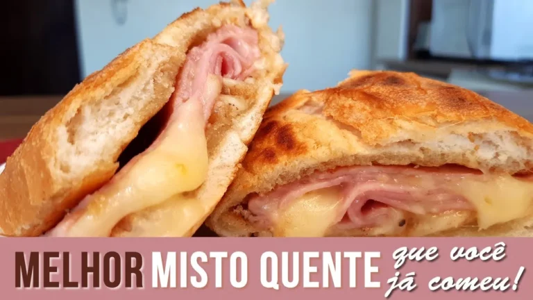 Misto Quente de Padaria com Queijo Bem Derretido