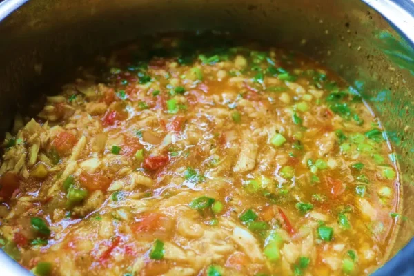 Pirão de Peixe com Tilápia e Farinha de Mandioca